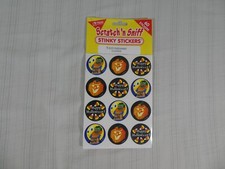 Vintage TREND Scratch 'n Sniff STINKY STICKERS HALOWEEN Licorice SEALED 1996 M1 picture