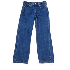 Levis 550 Relaxed Straight Fit Blue Jeans Mens 32x30 MINT picture