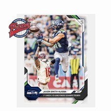 Jaxon Smith-Njigba 3-TD Game 2026-27 NFL Topps NOW Card 23 Presale picture