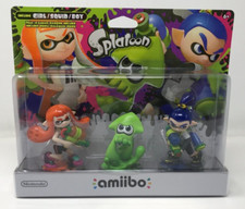 Inkling Girl Boy Squid Splatoon Amiibos Nintendo Brand New & Factory Sealed picture