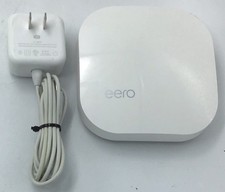 Eero A010001  Home Mesh Wi-Fi Router with Power Supply Bundle  w929 picture