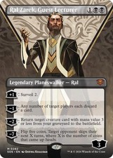 Ral Zarek, Guest Lecturer (Borderless) #282 *Foil* (NM) (SOS) MTG picture