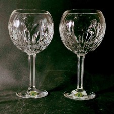 WATERFORD MILLENNIUM LOVE TOASTING GLASS, Cut Lead Crystal, 8
