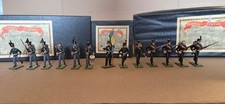 Little Legion Brunswick Light Infantry, Standard + Oels Jagers 54mm Toy Soldiers picture