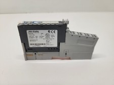 GOOD USED ALLEN-BRADLEY 24VDC SINK INPUT MODULE W/ BASE 1734-MB 1734-IB4 picture