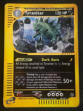 Pokemon Card: Tyranitar 66/165 Expedition Base Set 2002 Reverse Holo picture