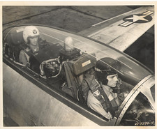 6 VTG 1954 USAF PHOTOS LOCKHEED F-94 STARFIRE INTERCEPTOR JET AIRCRAFT JAPAN picture