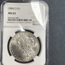 1884-O Morgan Dollar MS63 NGC - picture