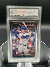 2024 Topps Baseball Pete Crow-Armstrong TRUE Rookie Graded GEM MINT PTA 10🔥 picture