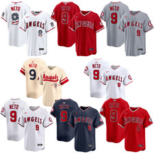 Hot Sale Zach Neto #9 Los Angeles Angels Baseball Jersey Fan Shirt 2026 picture