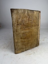 Antique 1640 French Book Les Sainctes Deuotions Cramoisy Jesuit Vellum Vol 4 picture
