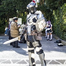 Goblin Slayer 1:1 Wearable Helmet Full Body Armor EVA Handmade Model Cos Prop picture