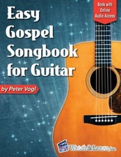 Easy Gospel Songbook For Guitar Book With Online Audio Access picture
