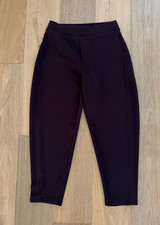 SPANX AirEssentials Barrel Leg Pant Dark Brown Neutral Fall Sz Medium picture