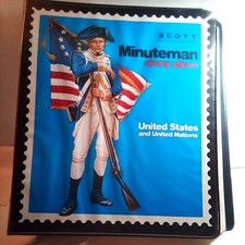 Scott Minuteman Album.              (bw stamps)for United States United Nations  picture