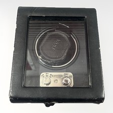 Wolf Heritage M2.1 270302 Single Watch Winder Black Vegan Leather Tested Works picture