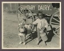 ALLEN FARINA HOSKINS Black Child Actor Our Gang 1924 Photo It's A Bear Young picture