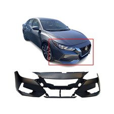 2020-2022 Nissan Sentra Sedan Primed Front Bumper Cover NI1000331 620226LB1J picture