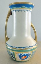 Signed Dated 1941 Benedictine Sister Convent Ferdinand Indiana Hand Painted VASE picture