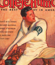 College Humor November 1927 CORNELL WOOLRICH Children of Ritz missing cover picture