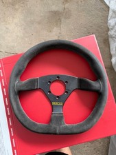 Sparco Steering Wheel - L360 Ring (330mm/Flat/Flat Bottom/suede) picture