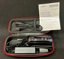 Canon VIXIA HFR Camcorder Blk Full HD 1080p Digital Video Camera - Tested Works picture