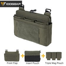 IDOGEAR Tactical DOPE Front Flap Pouch w/ Mag Pouch Kangaroo Pocket Hunting Camo picture
