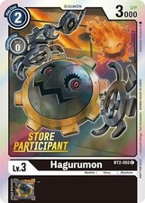 Foil Hagurumon - BT2-052 (Store Participant) C Release Special Booster Digimo... picture