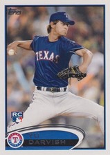 2012 Topps - Yu Darvish #660 Dark Blue Uniform (RC) picture