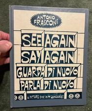 Antonio Frasconi SEE AGAIN SAY AGAIN 1st Edition 1964 library picture