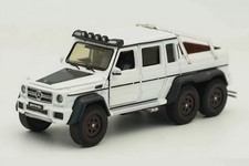 Era 1/64 Scale Mercedes Benz G63 6X6 AMG White Diecast Car model Toy picture