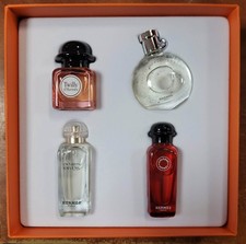 Hermès Miniature Gift Set of 4 75ml Pieces - NIB picture
