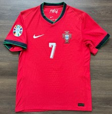 Authentic 2024 Euro Nike Portugal Ronaldo Match Jersey player issue shirt kit picture