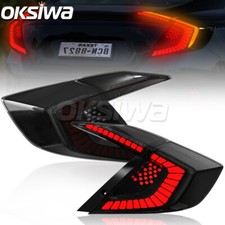 LED Tail Lights For 2016 2017 2018 2019 2020 2021 Honda Civic 10th Gen Sedan picture