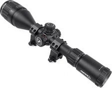 Sniper Rifle Scope 4-12x50 AOL w/ Red Green Blue Illuminated Reticle Riflescope picture