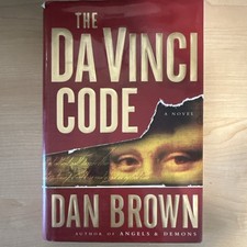The DaVinci Code Dan Brown Author of Angels and Demons Hardcover Book A Novel picture