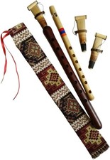 Armenian Duduk Key A , Professional 3 Reeds and Flute and Playing Instructions picture