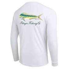 Pelagic Goione Mahi Aquatek Fishing Shirt, Men's Long Sleeve, UPF 50+ Sun picture