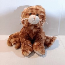 Ganz Webkinz Ginger Cat Kitten Plush-HM431-2010-Retired-Plastic Eyes-No Code picture