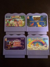 Vintage VTech Video Games  Lot of 4 Game Cartridges Hard to Find picture