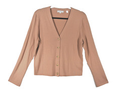 NEW, Vince Cardigan Sweater in pink  SZ L #S7725 picture