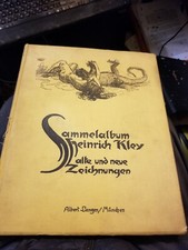 Sammel-Album: Alte und neue Zeichnungen, by HEINRICH KLEY, Germany, 1937 picture
