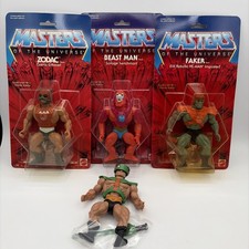 2000 Limited Reissue MOTU Zodac Beast Man Faker TriKlops Open Box picture