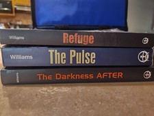 BOOK TRILOGY The Pulse, Refuge And The Darkness After picture