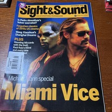 VTG 2006 SIGHT & SOUND Magazine: Michael Mann Special Miami Vice Wang Xiaoshuai picture