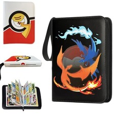 New Card Binder for Pokemon Cards Holder Fits 400 Cards with 50 Removable Sleeve picture
