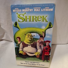Shrek VHS Movie 2001 *WORKS* picture