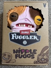 NEW in Box 9” Fuggler Nipple Fuggs Hairless WRINKLE McSTINKLES Funny Ugly Plush picture