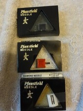 PFANSTIEHL AUDIO PHONOGRAPH NEEDLE STYLUS LOT 713-D7 721 722-D7 NEW (Old Stock) picture