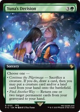 MTG Yuna's Decision (Extended Art) [FINAL FANTASY Commander] Near Mint Magic picture